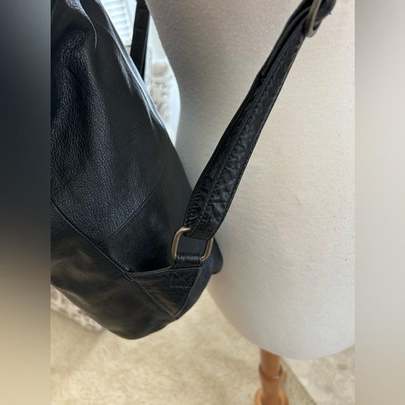 $248 Day & Mood Black Leather Backpack main image 8
